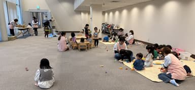 横浜マラソン開催中に託児サービスを実施