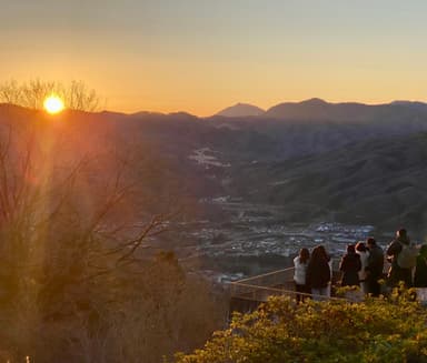 宝登山の初日の出　イメージ