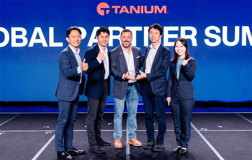 NTTドコモビジネスがタニウム社の2025年「Global Partner Award」においてアジア最高位である「APJ Growth Partner of the Year」を受賞