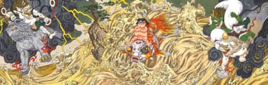陶板レリーフ原画：大友 克洋先生作画