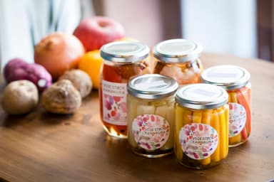 鎌倉野菜を使ったピクルス