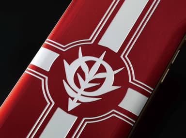 機動戦士ガンダム ジュラルミンスマホジャケット／ジオンレッド(3)