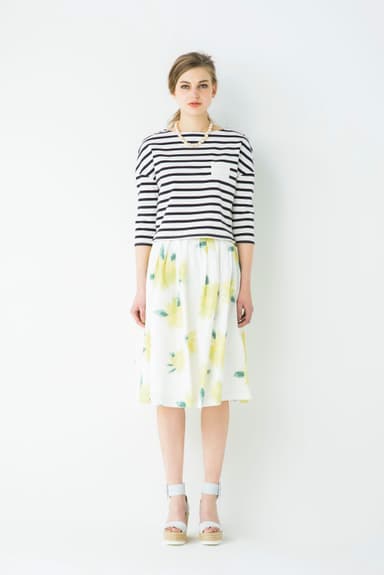 ＜限定＞BAG付きボーダーカットソー