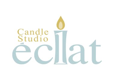 キャンドルスタジオeclat(エクラ) ロゴ