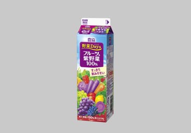 『農協 野菜Days フルーツ＆紫野菜 100％』（1000ml）