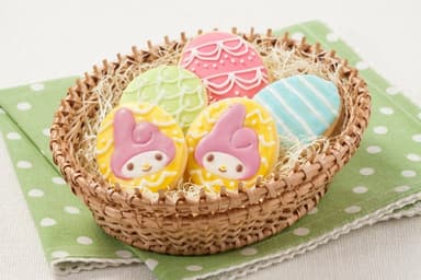 レシピ例（マイメロディの卵クッキー）