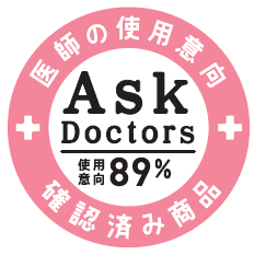 AskDoctors「医師の確認済み商品」認定ロゴ