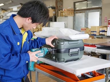 TFK001 組み上げのようす