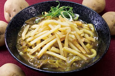 ポテカレーそば・うどん