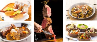 料理メニュー例イメージ