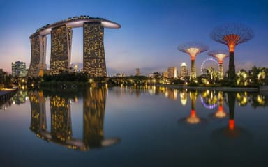 シンガポール 夜景