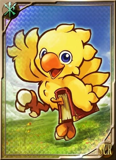 限定カード「チョコボ」