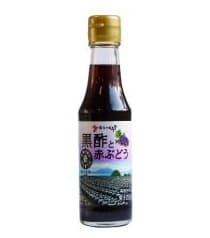 黒酢と赤ぶどう