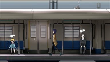プレイ画面(電車)