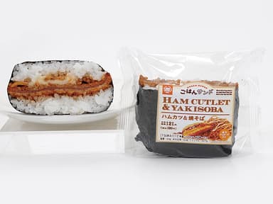 ごはんサンド　ハムカツ＆焼そば