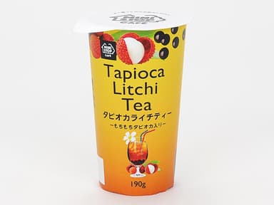 MINISTOP CAFＥ　タピオカライチティー（もちもちタピオカ入り）