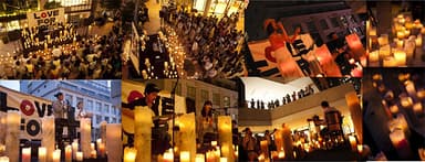 野外アコースティックライブ　過去開催の模様