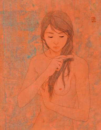 長田佳子日本画展