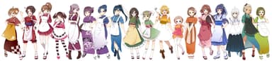 みなかみ町とタイアップした泉極志の看板娘たち