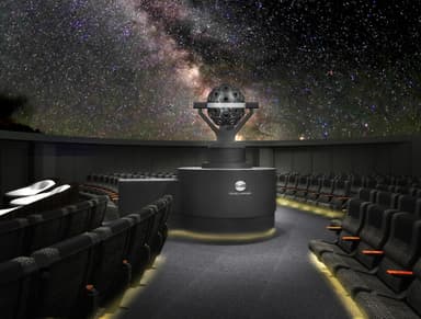 プラネタリウム“満天” リニューアル完成予想図