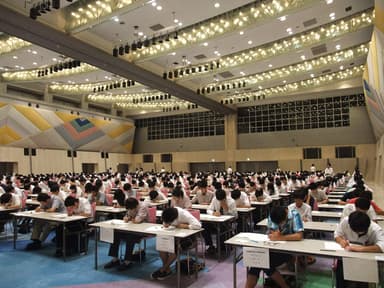 数学甲子園2014 予選の様子
