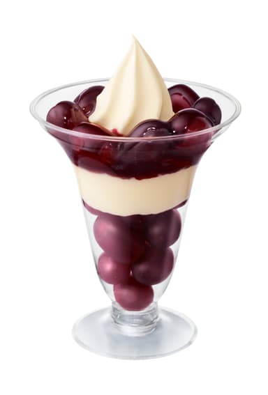 まるごとぶどうパフェ