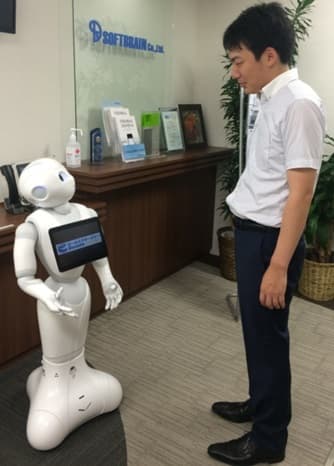 「Pepper」受付イメージ