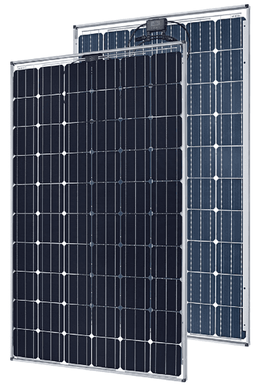 両面発電ソーラーパネル