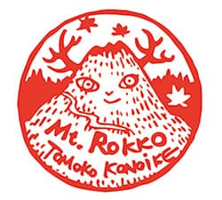 昨年のスタンプの一例（制作：鴻池　朋子氏）