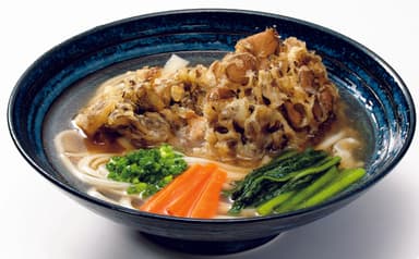 信州産舞茸天のあんかけうどん