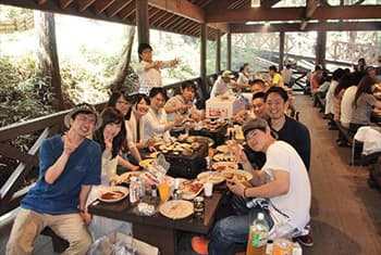 バーベキューパーティー イメージ