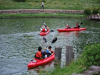 カヤック　開催時の様子