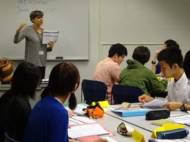 現地での英語授業(アメリカ・シアトル)の様子