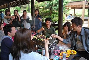 バーベキューパーティー　イメージ