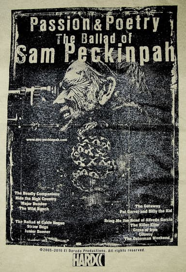 サム・ペキンパー 情熱と美学 Tシャツデザイン