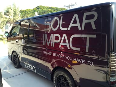 「SOLAR IMPACT」デモカー2