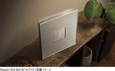 Restio「ISX-80(W)ホワイト」設置イメージ