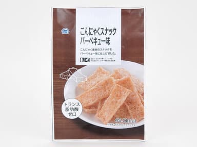 こんにゃくスナックバーベキュー味