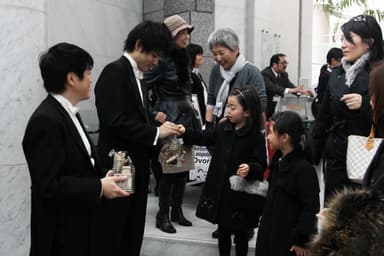 チャリティの様子