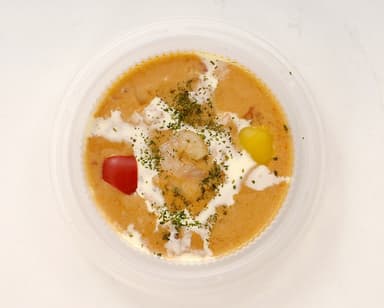 海老のビスクスープごはん　レンジアップ後イメージ