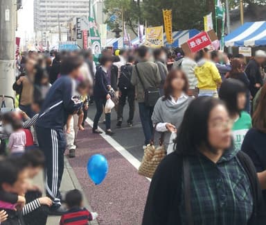 第1回全国コロッケフェスティバル in 龍ケ崎　会場の状況 3