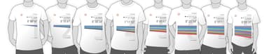 「RunGraph」を用いたTシャツの完成イメージ