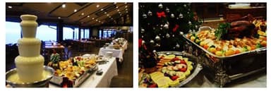 六甲ビューパレス（クリスマスビュッフェ）