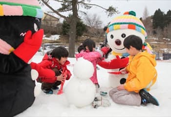 雪あそびコーナー