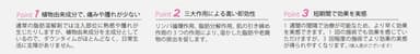図9：BNLS注射のメリット