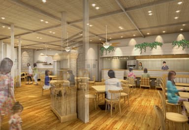 ららぽーと立川立飛店　内観