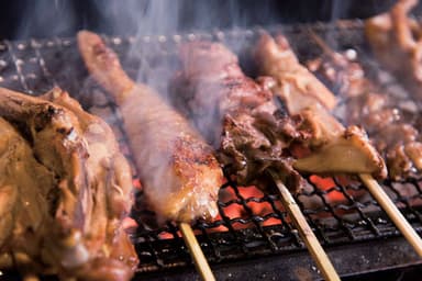 炭火焼き料理イメージ