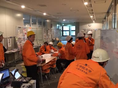 防災訓練の様子