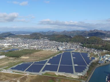 兵庫・姫路メガソーラー発電所