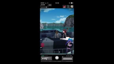 ゲーム画像_船上でのメロ